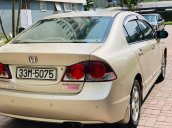 Bán Honda Civic 1.8AT 2008, vàng cát