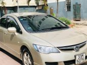 Bán Honda Civic 1.8AT 2008, vàng cát