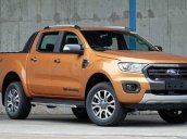 Cần bán Ford Ranger Wildtrak 2.0 4x4 năm 2019, màu cam, nhập khẩu nguyên chiếc, giá chỉ 863 triệu