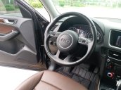 Bán Audi Q5 2.0 TFSI màu đen/nâu, sản xuất cuối 2016, nhập khẩu, đăng ký 2017, biển Hà Nội