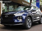 Bán Hyundai Santa Fe năm 2019, màu xanh lam