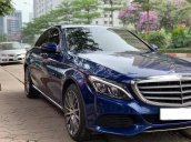 Bán Mercedes C250 Exclusive model 2018, màu xanh, siêu chất