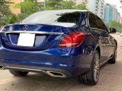 Bán Mercedes C250 Exclusive model 2018, màu xanh, siêu chất