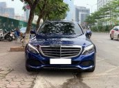 Bán Mercedes C250 Exclusive model 2018, màu xanh, siêu chất