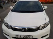 Cần bán Honda Civic 1.8 AT đời 2013, màu trắng