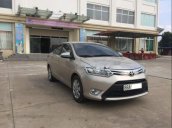 Bán Toyota Vios 1.5E MT đời 2018, màu vàng xe gia đình