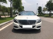 Bán Mercedes S500 màu trắng, sản xuất 12/2013, đăng ký 2014, nhập khẩu biển Hà Nội