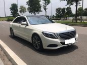 Bán Mercedes S500 màu trắng, sản xuất 12/2013, đăng ký 2014, nhập khẩu biển Hà Nội