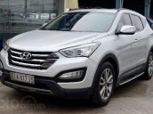 Bán xe Hyundai Santa Fe 2013, màu bạc, nhập khẩu chính chủ