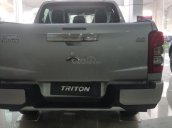 Cần bán Mitsubishi Triton 4X2 AT MIVEC sản xuất 2019, màu bạc, xe nhập giá cạnh tranh
