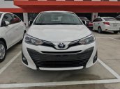 Toyota Vios G 2019 số tự động, màu trắng, giá giảm mạnh, nay chỉ còn 571 triệu full option