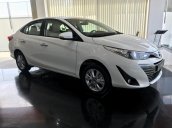 Toyota Vios G 2019 số tự động, màu trắng, giá giảm mạnh, nay chỉ còn 571 triệu full option