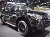 Bán xe Mitsubishi Triton Athlete đời 2018, màu đen, nhập khẩu Thái, giá chỉ 725.5 triệu