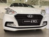 Hyundai Quảng Ngãi bán ô tô Hyundai Grand i10 sản xuất 2019, màu trắng, giá tốt