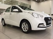 Hyundai Quảng Ngãi bán ô tô Hyundai Grand i10 sản xuất 2019, màu trắng, giá tốt