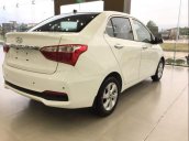 Hyundai Quảng Ngãi bán ô tô Hyundai Grand i10 sản xuất 2019, màu trắng, giá tốt