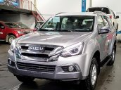 Bán Isuzu mu-X 1.9 4X2 MT sản xuất 2019, màu bạc, nhập khẩu nguyên chiếc, giá tốt