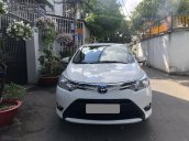 Bán Toyota Vios 2018 số tự động, màu trắng biển tp