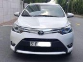 Bán xe Toyota Vios G đăng ký 08/2016 - Màu trắng - Chạy 65.000km