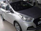 Cần bán xe Hyundai Grand i10 năm 2019, màu bạc, xe có sẵn