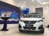 Bán Peugeot 5008 1.6 Turbo AT 2019, màu trắng, nhập khẩu