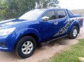 Bán xe Nissan Navara EL 2.5AT đời 2016, màu xanh lam xe gia đình