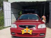 Bán Hyundai Verna đời 2009, màu đỏ, xe nhập, máy êm