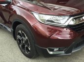 Bán Honda CR-V 1.5G 2018 màu đỏ mận xe đẹp không lỗi đi đúng 11.000km, cam kết chất lượng bao kiểm tra hãng