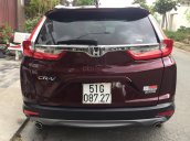 Bán Honda CR-V 1.5G 2018 màu đỏ mận xe đẹp không lỗi đi đúng 11.000km, cam kết chất lượng bao kiểm tra hãng