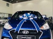 Bán xe Hyundai Grand i10 sản xuất năm 2019, màu xanh lam, 328tr