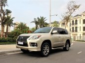 Bán Lexus LX 570 sx 2015 biển VIP, màu vàng cát, nội thất kem cực hiếm, giá tốt