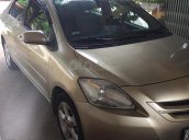 Bán Toyota Vios E năm 2008, màu vàng, xe gia đình không chạy dịch vụ taxi