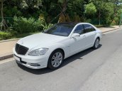 Bán xe Mercedes S400 model 2012 màu trắng, xăng điện