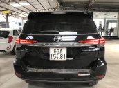 Bán Toyota Fortuner 2.8V 2 cầu, số tự động, máy dầu, nhập khẩu Indonesia T5/2019 màu đen VIP đi 8000km