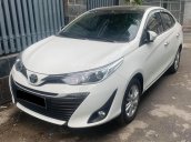 Cần bán Vios G 2018, số tự động, màu trắng, gia đình sử dụng còn mới tinh