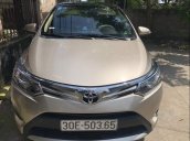 Bán Toyota Vios G đời 2017, màu vàng cát, số tự động 