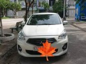 Cần bán lại xe Mitsubishi Attrage CVT đời 2015, màu trắng còn mới