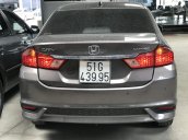 Bán Honda City TOP 1.5CVT màu nâu titan, số tự động, sản xuất 2017, biển Sài Gòn xe đẹp