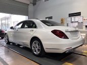 Xe Mercedes S450L đời 2017, màu trắng như mới