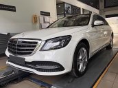 Xe Mercedes S450L đời 2017, màu trắng như mới