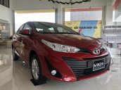 Toyota Vios 2019, khuyến mãi lớn, tặng trọn bộ phụ kiện chính hãng, LS trả góp 3,99%/năm