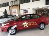 Toyota Vios 2019, khuyến mãi lớn, tặng trọn bộ phụ kiện chính hãng, LS trả góp 3,99%/năm