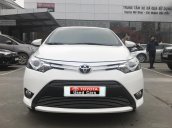 Cần bán xe Toyota Vios 1.5G AT 2017, màu trắng giá cạnh tranh