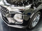 Bán xe Hyundai Santa Fe 2019, màu đen. Xe giao ngay