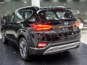 Bán xe Hyundai Santa Fe 2019, màu đen. Xe giao ngay