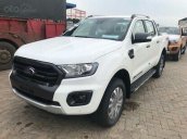 Bán Ford Ranger Wildtrak 2.0 4x2 và 4x4 đời 2019, màu trắng, nhập khẩu nguyên chiếc