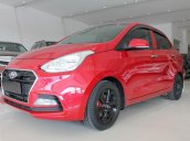 Cần bán xe Hyundai Grand i10 AT sedan sản xuất 2017, màu đỏ, 390 triệu