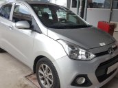 Bán Hyundai Grand i10 1.0MT, màu bạc, số sàn, bản 5 cửa nhập Ấn Độ 2014, gia đình