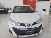 Bán Toyota Vios 1.5E MT sản xuất 2019, màu trắng