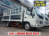 Bán xe 3,5 tấn - Thaco Ollin 350 E4, đời 2018, trả góp 75%, chỉ cần trả trước 130 triệu, liên hệ 0944 813 912